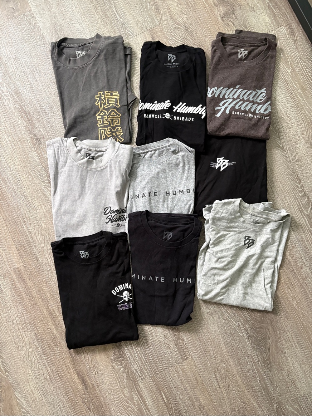 Barbell Brigade - short sleeve collection - Size Small
